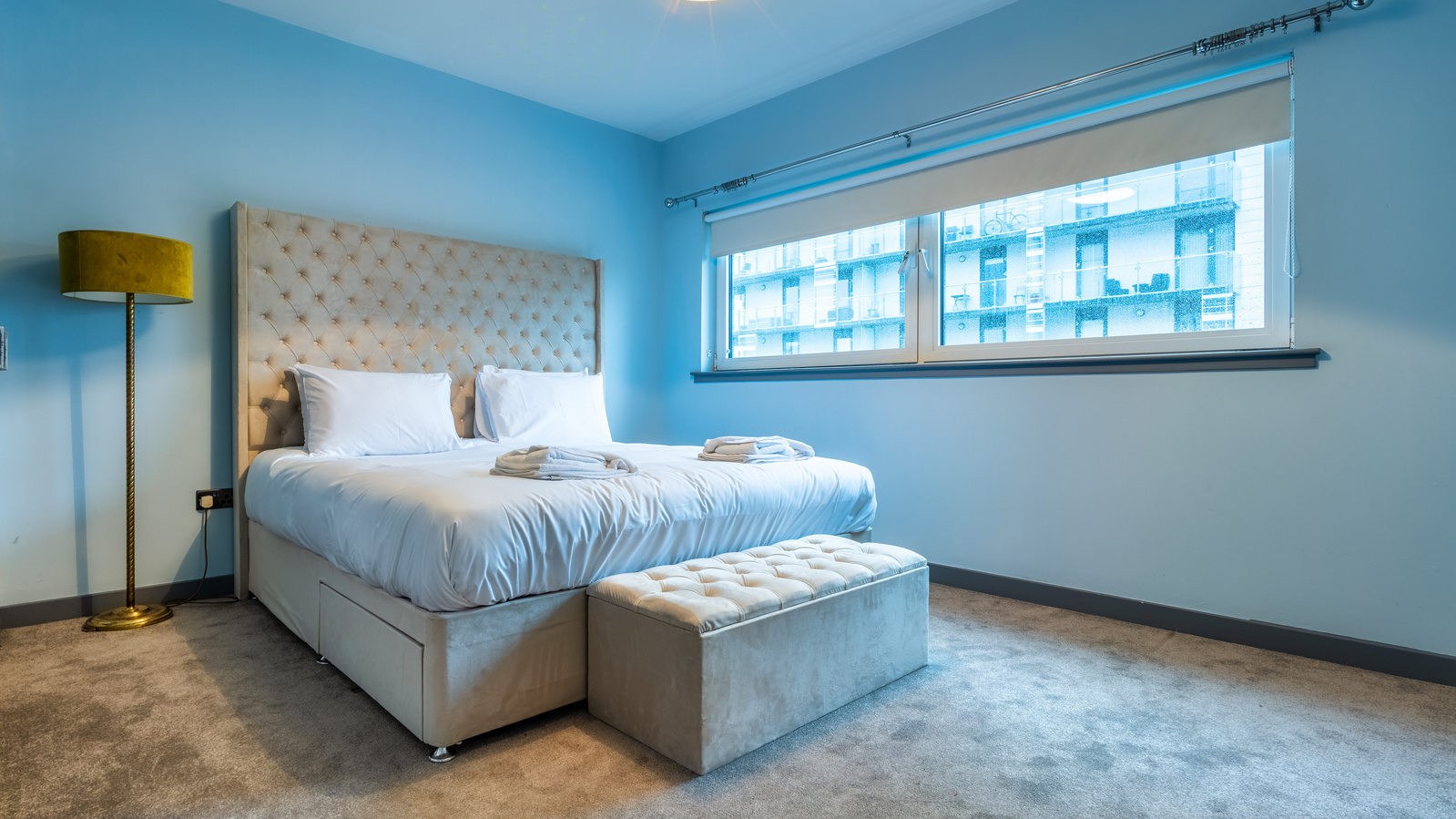 Bedroom for Scotland Interior Property in Glasgow - Photography by Nate Cleary