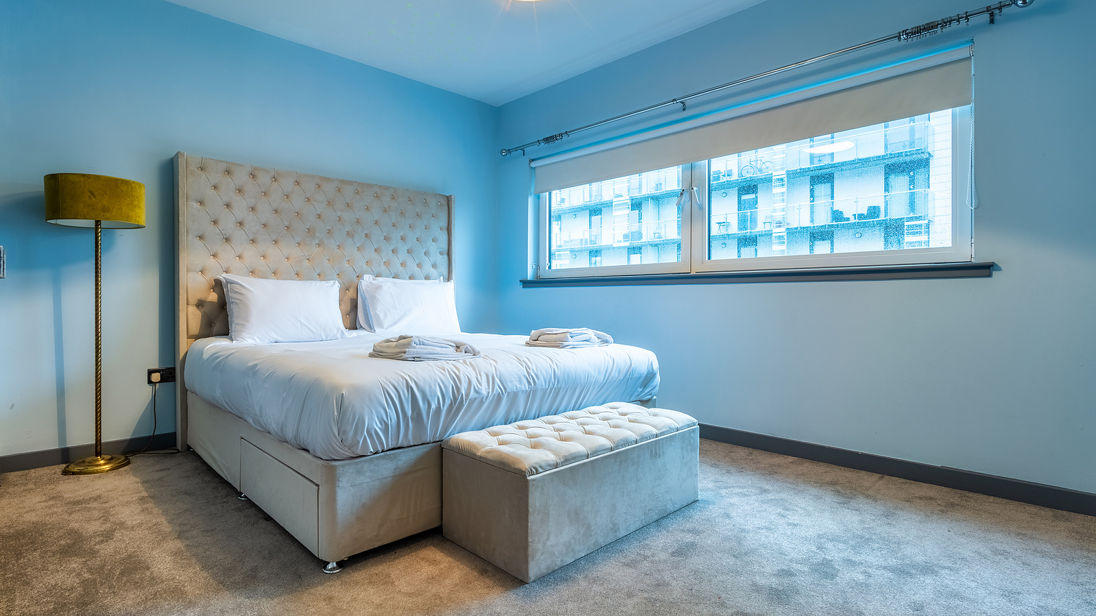 Bedroom for Scotland Interior Property in Glasgow - Photography by Nate Cleary