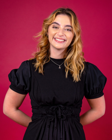 Glasgow client posing for studio headshot session - Photography by Nate Cleary