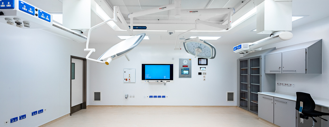 Interior Glasgow Hospital image for Scotland Architecture HDR Property - Photography by Nate Cleary