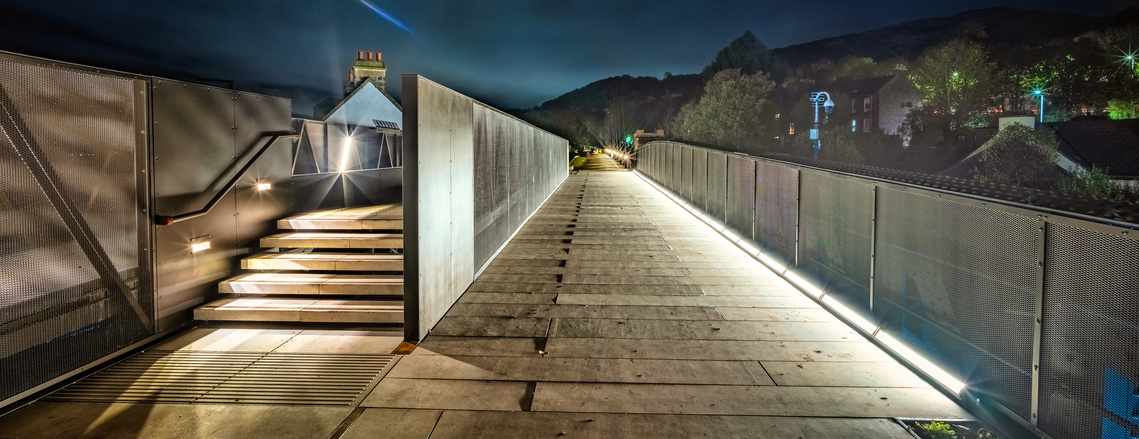 Outdoor lighting of SSUK for Scotland Exterior HDR Property - Photography by Nate Cleary