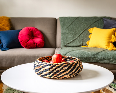 Living room table for Scotland Interior HDR Property - Photography by Nate Cleary