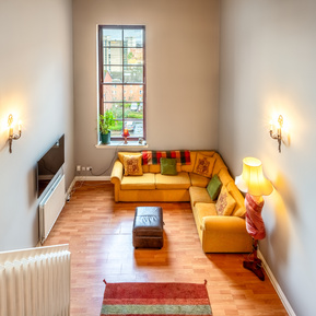 Living Room for Scotland Interior HDR Property - Photography by Nate Cleary