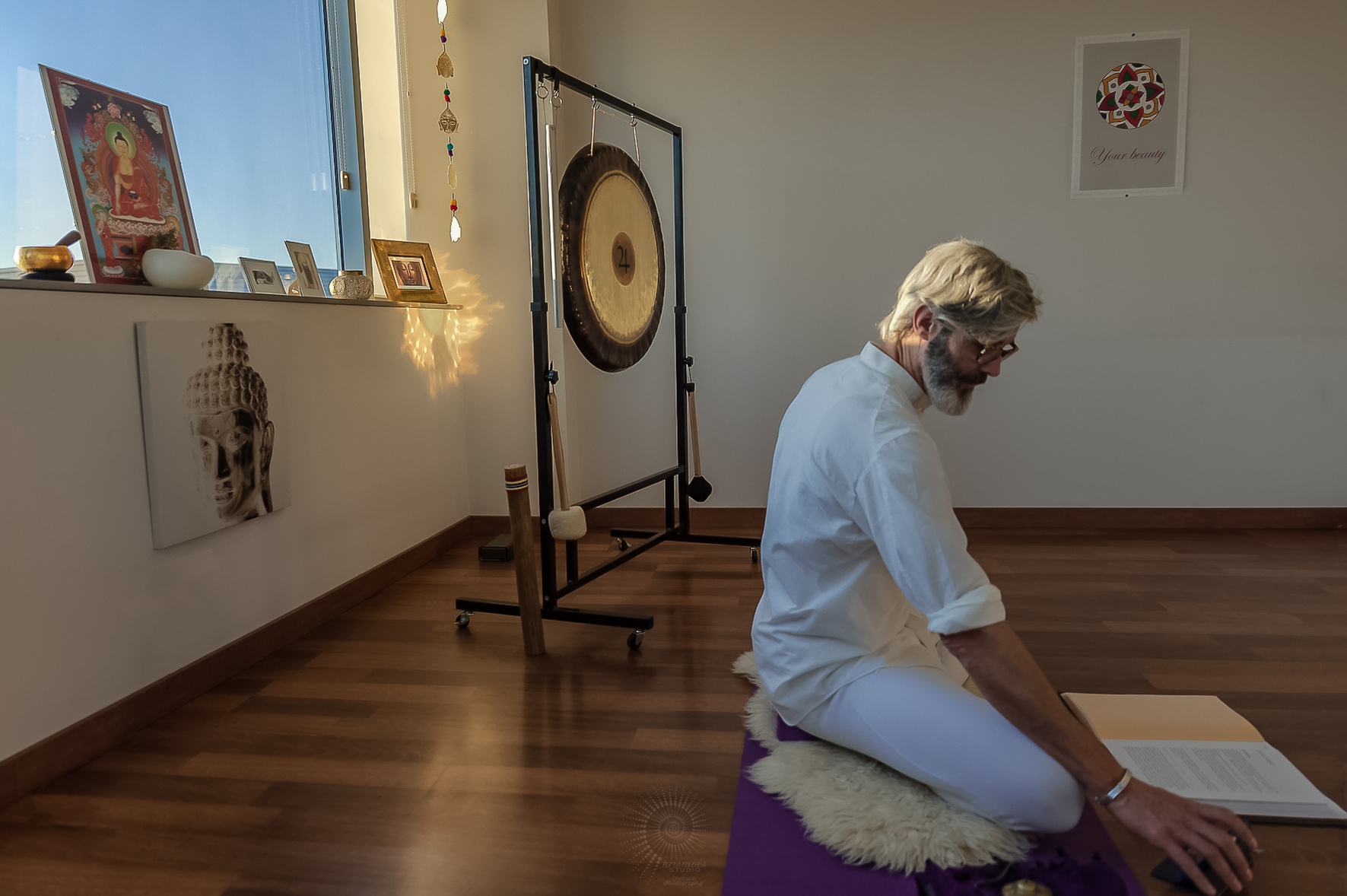kundalini yoga man teacher portrait