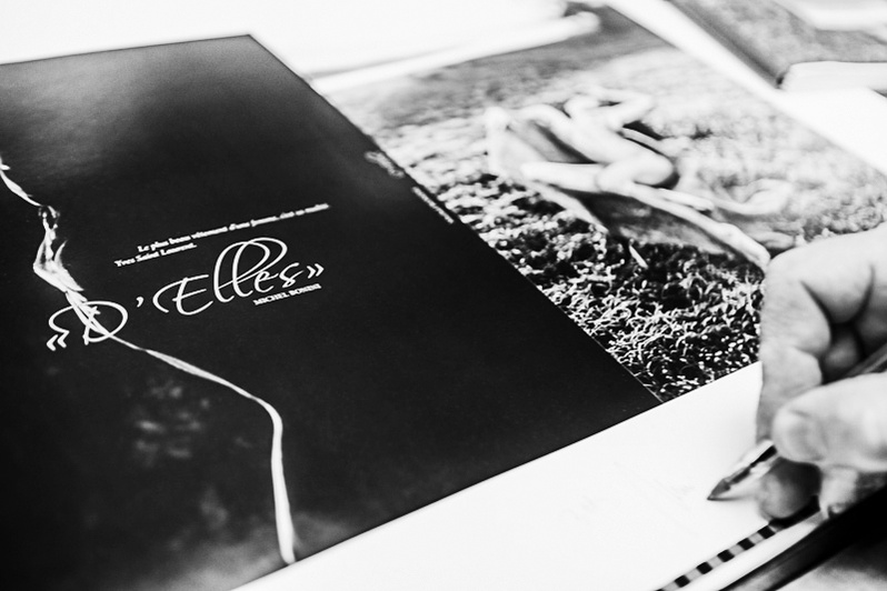 Artbook "D'Elles" - Michel Bonini
Escourbiac "L'imprimeur"