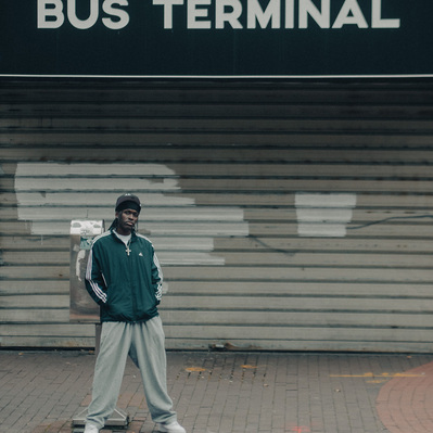 Outside of 165th Street Bus Terminal (closed 2023)