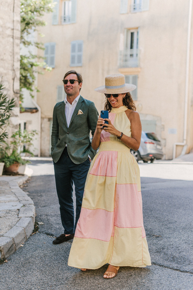 Vogue wedding in the Provence, South of France. France luxury wedding photographer. French Riviera Wedding Planner. 