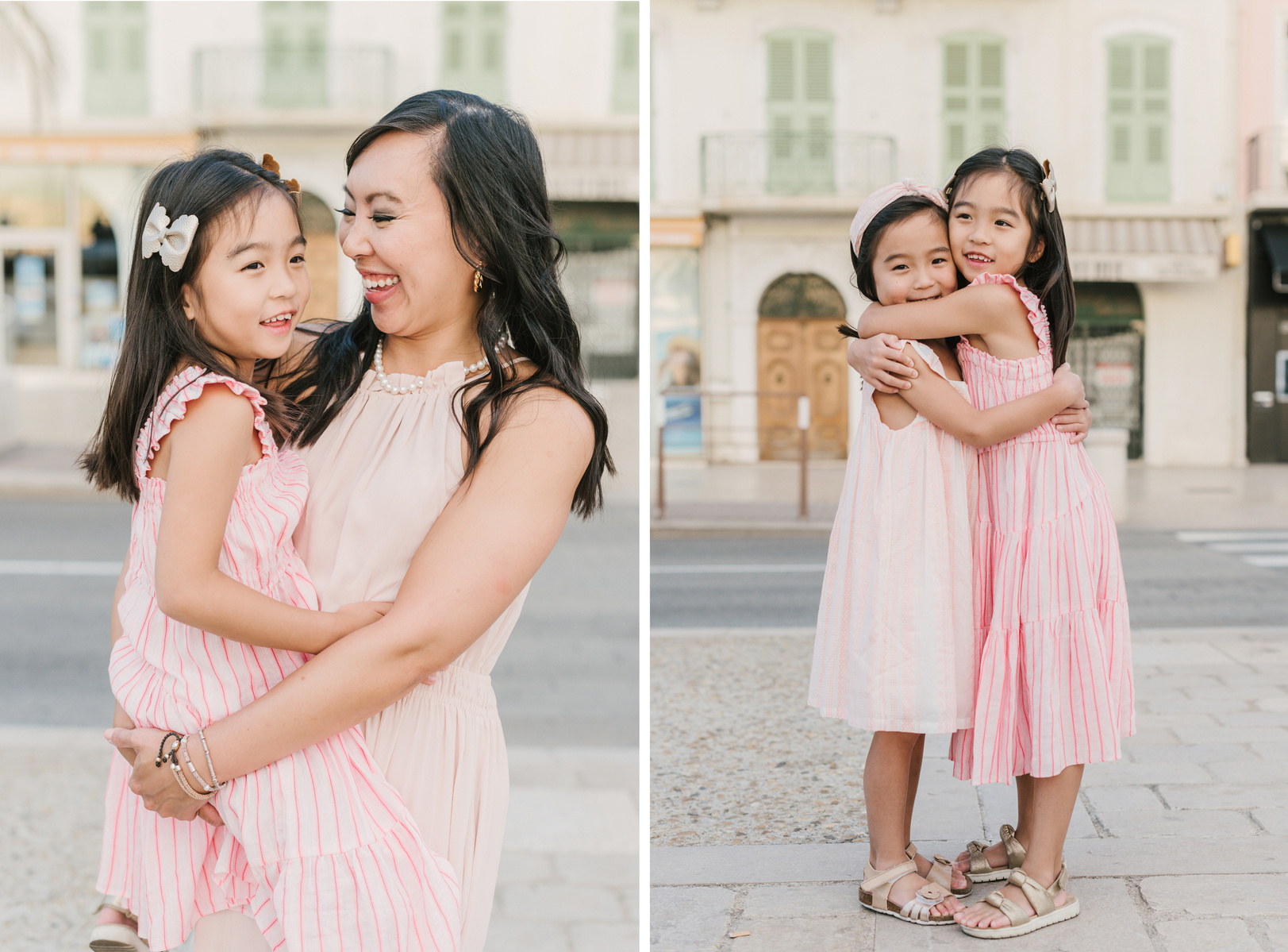 Family photoshoot in Cannes, French Riviera. Provence photographer. France wedding photographer. 