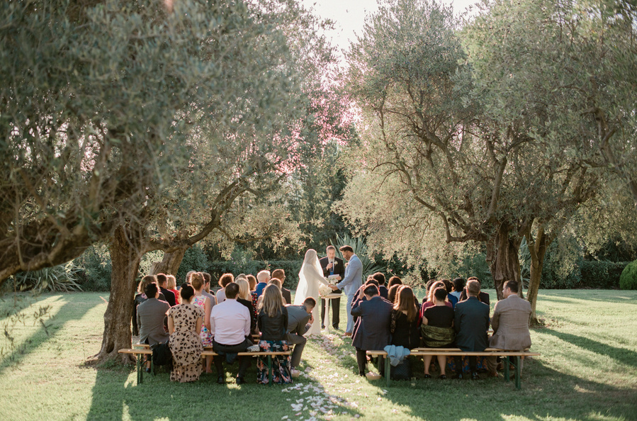 Wedding in Grasse, South of France. The Farm Provence wedding venue in the Cote d'Azur. French Riviera and Provence wedding photographer.