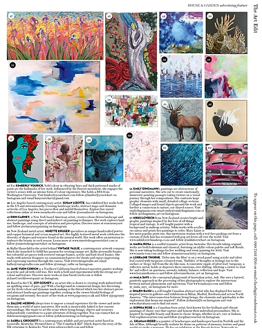 House & Garden UK, Featuring 