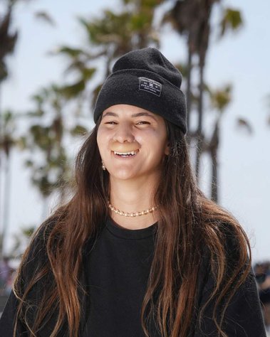 Brooklinn Khoury, professional skateboarder, model, dog attack survivor, Pit Bull, skateboard, DC Shoes, skateboarding, Venice Beach, California, Mission Viejo, positive attitude, Chloé Lukasiak