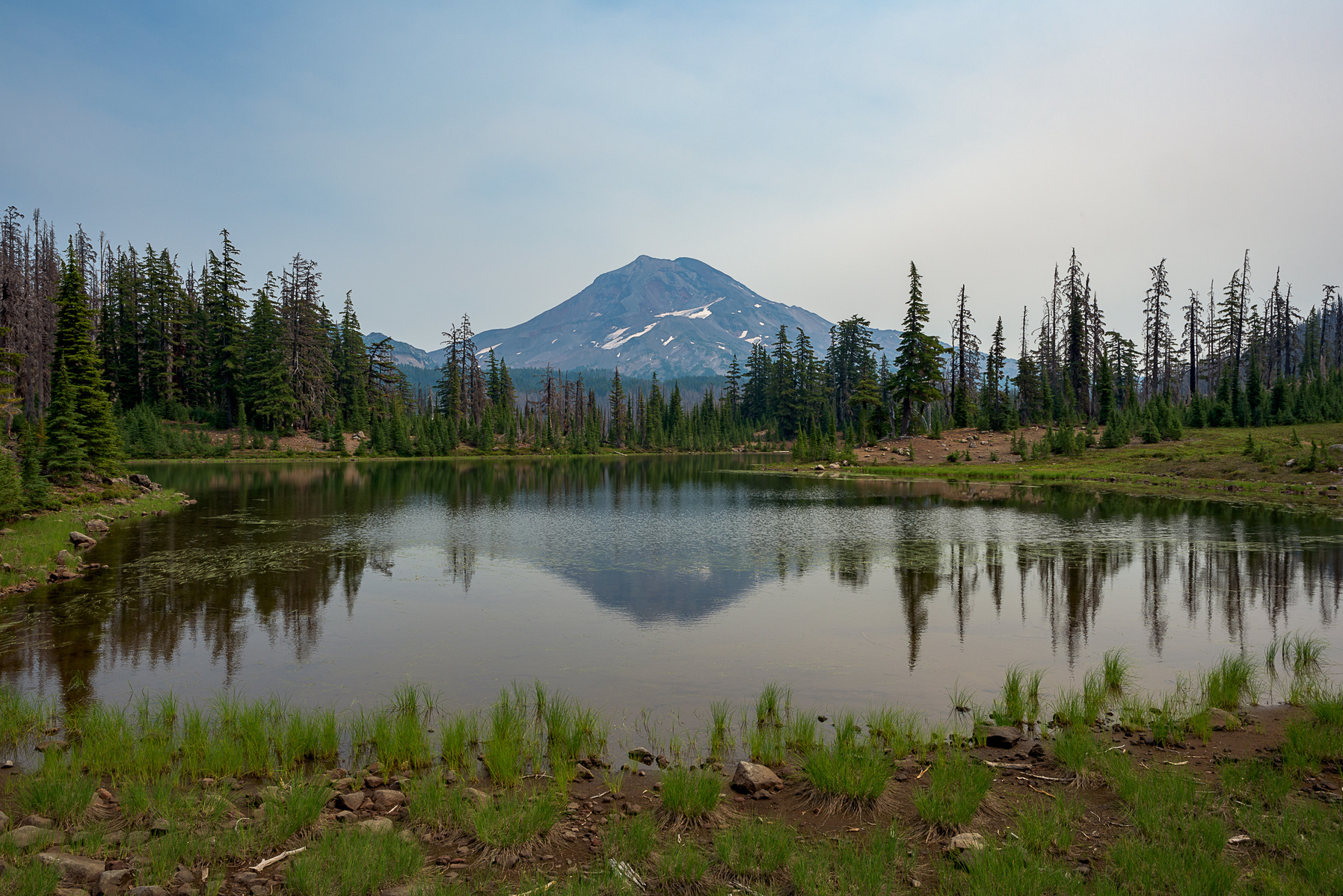 Husband Lake with Middle Sister.