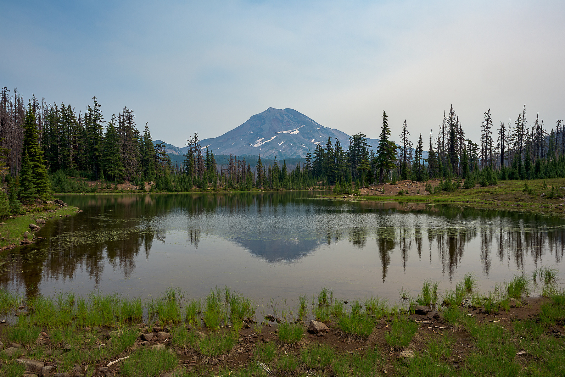 Husband Lake with Middle Sister.
