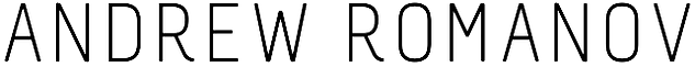 Andrew Romanov's Portfolio
