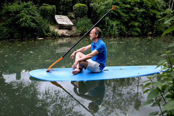 Jean-Baptiste De Gandt, directeur du Grand Huit, facilitateur de mobilité et de loisirs en ville au bord de l'eau