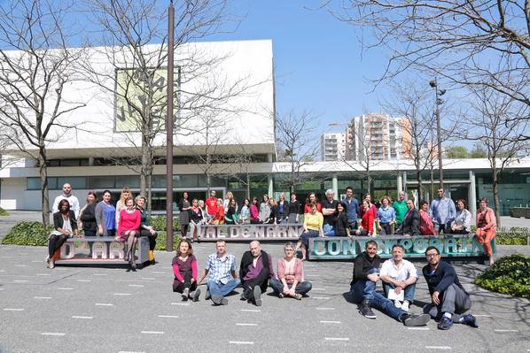 France, Val de Marne, Vitry sur Seine, agents du MAC VAL
