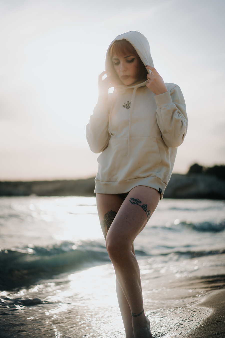 hoodie remybtattoo tattoo ornemental geometry mandala ornement sweat