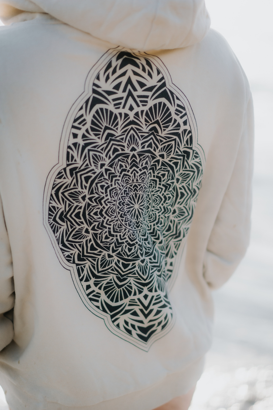 hoodie remybtattoo tattoo ornemental geometry mandala ornement sweat