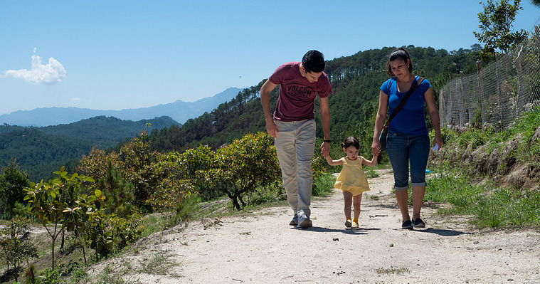 Out for a stroll in Honduras