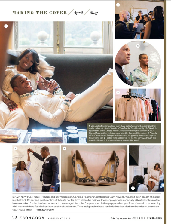 Atlanta Behind the Scenes Photographer, atlanta celebrity photographers, Cam Newton, atlanta celebrity behind the scenes, making the cover Ebony magazine