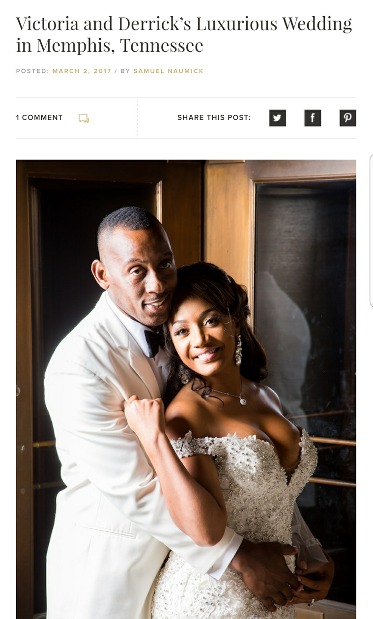 Atlanta wedding photographer published in Munaluchi Bride