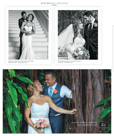 Cherise Richards Photography published in Modern Luxury Weddings Atlanta, atlanta luxury wedding photographers, georgian terrace wedding photographer