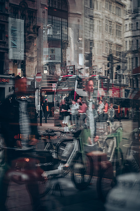 Street photography reflections 
