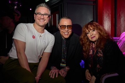 David Ames, Gok Wan and Harriet Thorpe