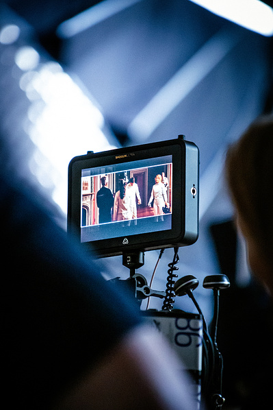 studio behind the scenes photography