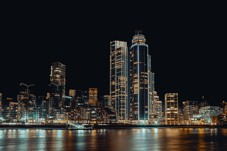 St Georges Wharf, Vauxhall, Cityscape