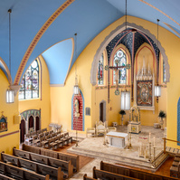 Architectural Photography of Catholic Church Renovation.