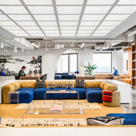 Architectural photographer Karen Palmer in downtown St. Louis area for WeWork