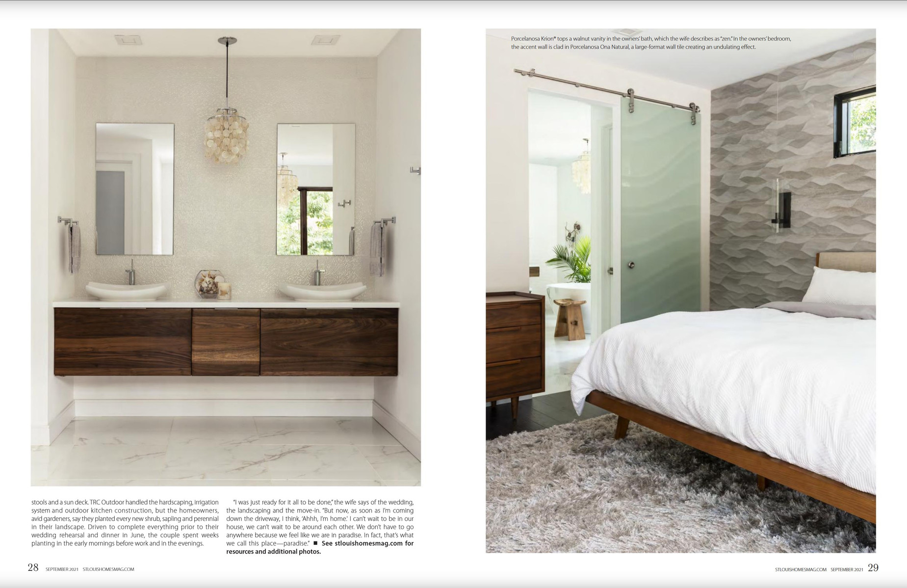 Editorial photographer.  Outdoor pool area. St. Louis region.  Featured in St. Louis Homes & Lifestyle
