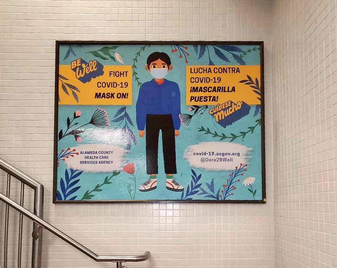 Subway poster for the 