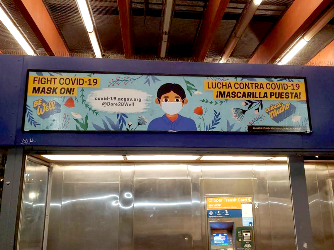 Subway poster for the 
