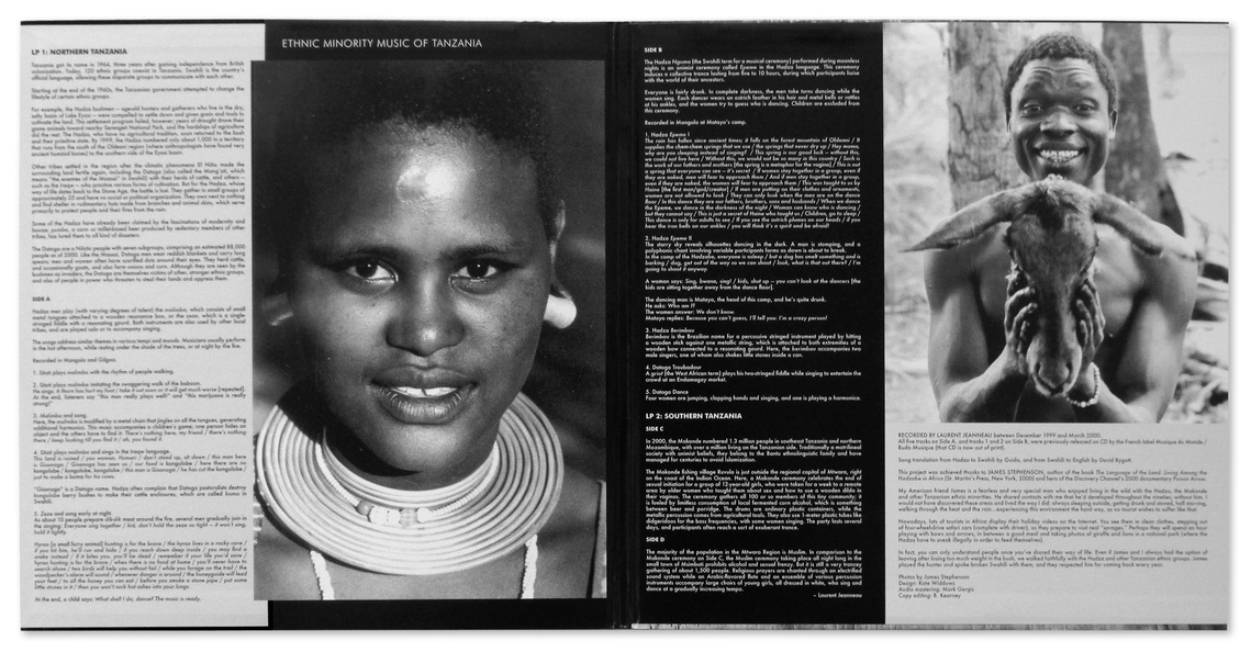 Inside spread for 