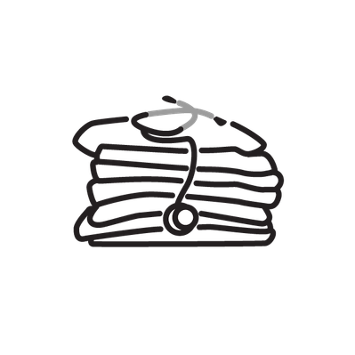 pile of clothes with a stethoscope on top