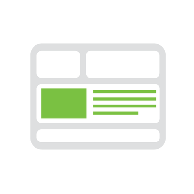 website page layout