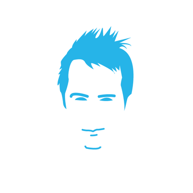 male with spiky hair