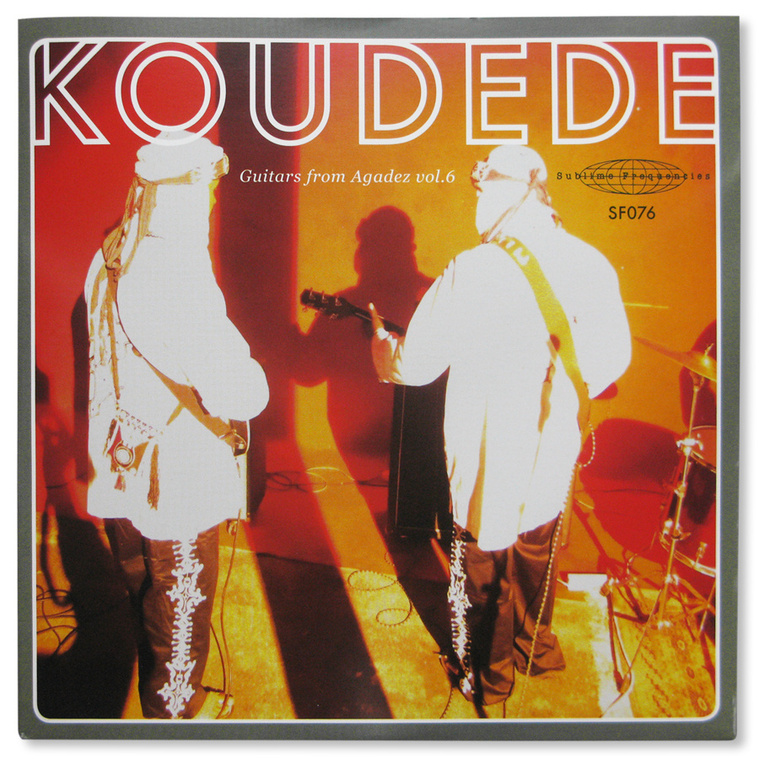 Nigerian guitarist Koudede on the album cover of 7