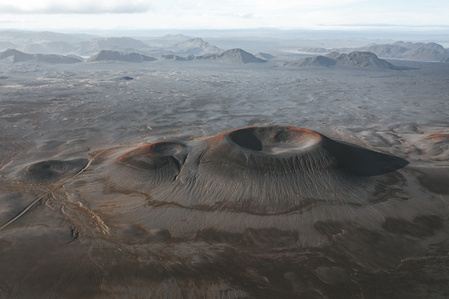 Chad Gerber Photography Iceland Mars Volcano Mountains Drone Aerial Shot