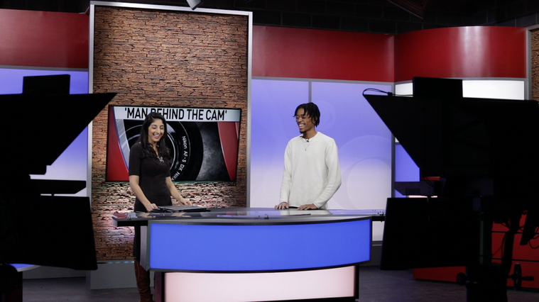 Cristian Kaigler interview on CBS 5 News Channel | Man Behind The Cam Tour 2020