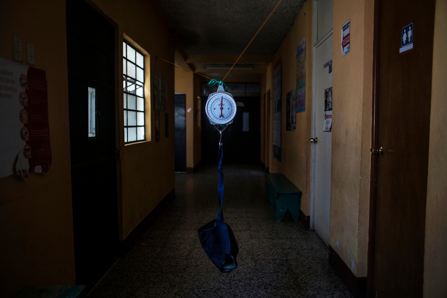 Half of Guatemala's child population is malnourished. This disease causes stunted growth, stunted mental development, a lower IQ and a weaker immune system. Doctors advise the mothers to bring their children once a month to t