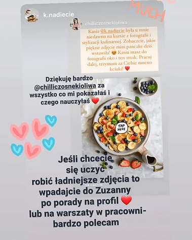 warsztaty z fotografii kulinarnej Warszawa opinie
