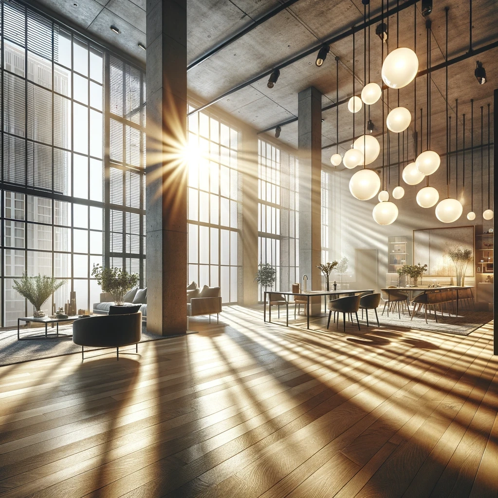 Illuminate spaces with a mix of natural and artificial lighting. Capture interiors in daylight to showcase the warmth, and strategically use lighting fixtures to enhance the ambiance.


