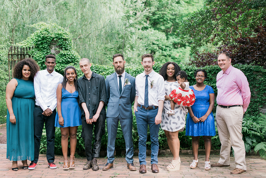 My wonderful siblings (minus one!)