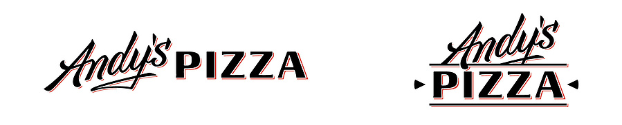 Custom logo for pizza restaurant