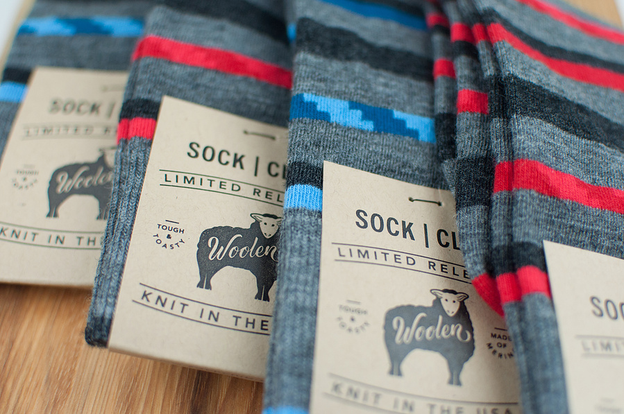 Illustration and design for apparel packaging brand