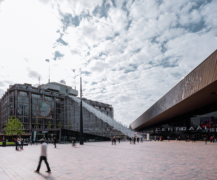 sebastian van damme architecture architectuur architect photography fotografie photo foto photographer fotograaf exterieur build bouw detail Rotterdam DeTrap MVRDV Stairs Kriterion Maaskant Centraal Station svd_fotografie