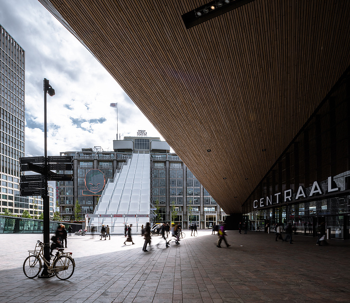 sebastian van damme architecture architectuur architect photography fotografie photo foto photographer fotograaf exterieur build bouw detail Rotterdam DeTrap MVRDV Stairs Kriterion Maaskant Centraal Station svd_fotografie